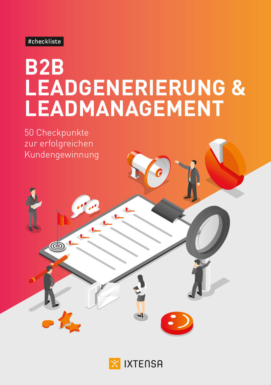 Academy Mockup Checkliste B2B Leadgenerierung